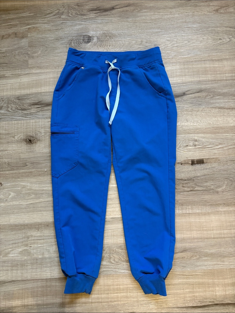FIGS Royal Blue Drawstring Jogger Scrub Pants